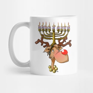 Chanukah reindeer 02 Mug